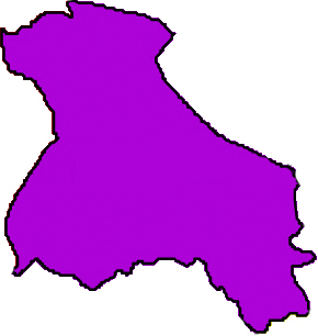 Mapa del municipio de San José de las Colinas, Santa Bárbara 